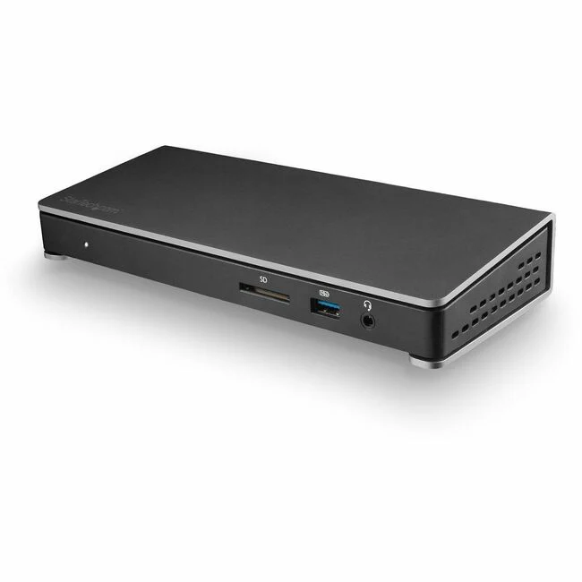 StarTech.com Dual 4K 60Hz Monitor Thunderbolt 3 Dock with 6x USB 3.0 Ports