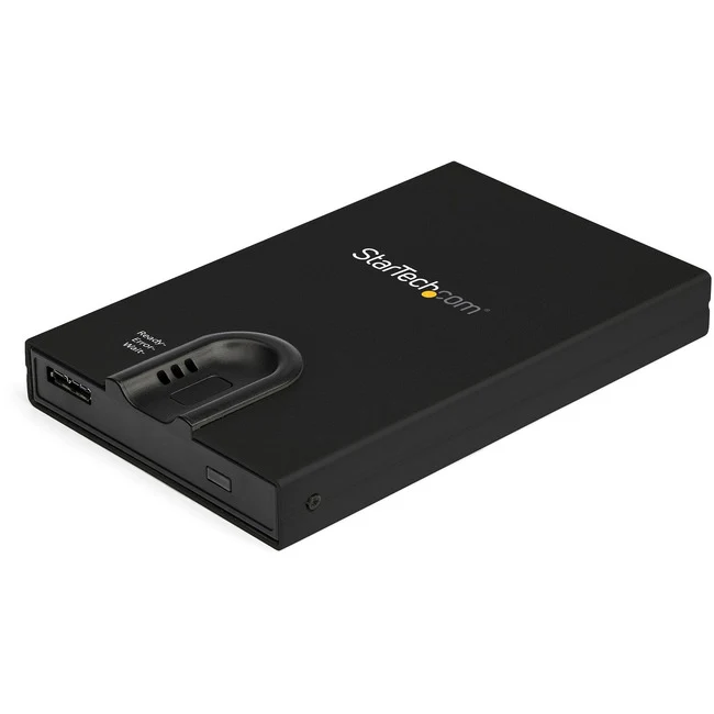 StarTech.com Encrypted Hard Drive Enclosure - Fingerprint Access - For 2.5" SATA