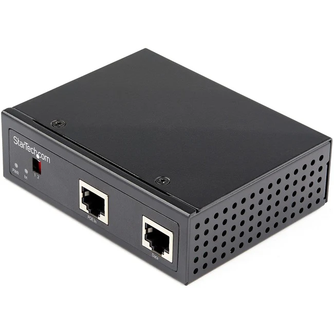 StarTech.com Industrial Gigabit PoE Splitter - 90W Power over Ethernet PoE++ Splitter - 12-48V DC Splitter 802.3bt Ultra PoE -40C to +75C - Industrial gigabit PoE Splitter Power over Ethernet splitter up to 90W power with IEEE 802.3af/at/bt for PoE/PoE+/P