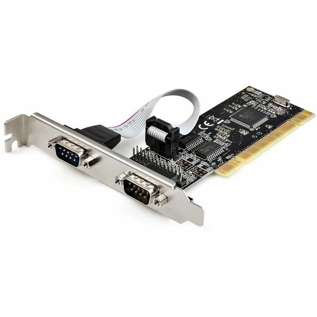 StarTech.com PCI Serial Parallel Combo Card with Dual Serial RS232 Ports (DB9) & 1x Parallel Port (DB25), PCI Adapter Expansion Card - PCI Serial Parallel Combo Card adds 1x Parallel + 2x Serial RS232 ports - Up to 1.5Mbps Parallel LPT (DB25)/115.2Kbps Se