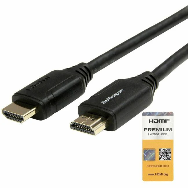 StarTech.com Premium High Speed HDMI Cable with Ethernet - 4K 60Hz - 1 m (3 ft)