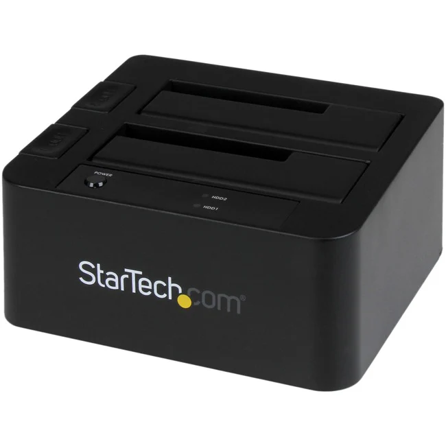 StarTech.com USB 3.0/eSATA to Dual 2.5/3.5in SATA Hard Drive Docking Station