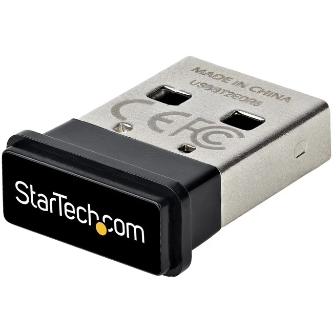 StarTech.com USB Bluetooth 5.0 Adapter, USB Bluetooth Dongle Receiver for PC/Laptop, Range 33ft/10m - Add functionality/replace a broken built-in Bluetooth radio using this USB Bluetooth Dongle - Use this USB Bluetooth adapter for data transfer/audio stre