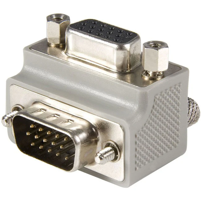 StarTech.com VGA Adapter Cable - Type 1 - Right Angle VGA (m) - VGA (f)