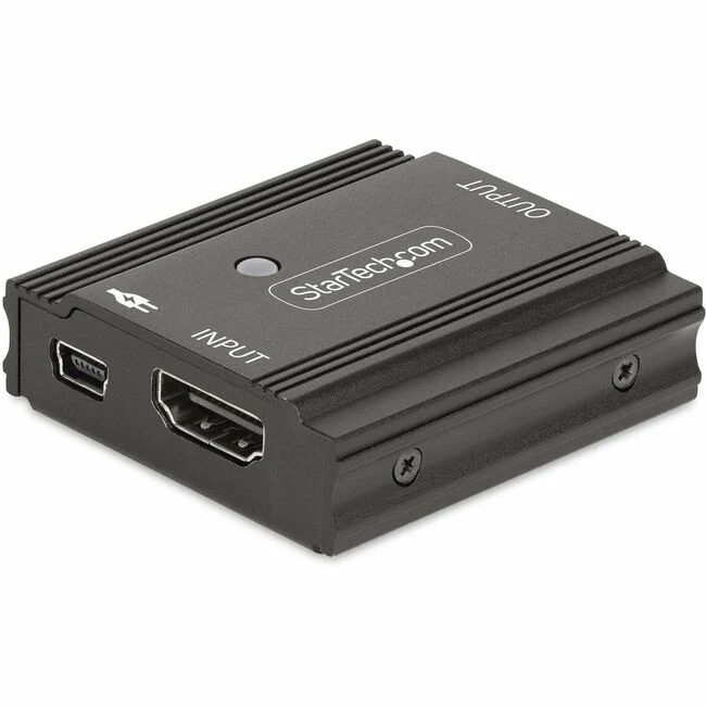 StarTech.com Video Extender Transmitter/Receiver - 1 Input Device - 1 Output Device - 32.81 ft Range - 1 x USB - 1 x HDMI In - 1 x HDMI Out - 8K - 7680 x 4320 - TAA Compliant