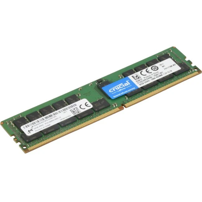 Supermicro 32GB DDR4 SDRAM Memory Module - 32 GB (1 x 32GB) - DDR4-2666/PC4-21300 DDR4 SDRAM - 2666 MHz - CL19 - 1.20 V - ECC - Registered - 288-pin - DIMM - 5 Year Warranty