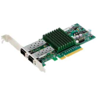 Supermicro AOC-STGN-I2S 10Gigabit Ethernet Card - PCI Express x8 - Low-profile - 10GBase-X - SFP+ - Plug-in Card