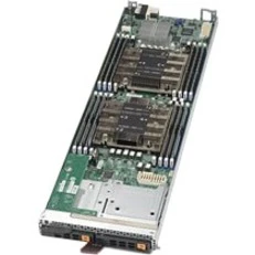 Supermicro SuperBlade SBI-4429P-T2N Barebone System - Blade - Socket P LGA-3647 - 2 x Processor Support - Intel C622 Chip - 384 GB DDR4 SDRAM DDR4-2933/PC4-23466 Maximum RAM Support - 12 Total Memory Slots - Serial ATA/600 RAID Supported Controller - ASPE