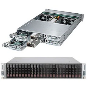 Supermicro SuperServer 2027PR-HC1TR Barebone System - 2U Rack-mountable - Socket R LGA-2011 - 2 x Processor Support - Intel C606 Chip - 1 TB DDR3 SDRAM DDR3-1866/PC3-14900 Maximum RAM Support - 16 Total Memory Slots - 12Gb/s SAS RAID Supported Controller