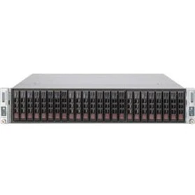 Supermicro SuperServer 2028TP-HTTR Barebone System - 2U Rack-mountable - Socket LGA 2011-v3 - 2 x Processor Support - Intel C612 Express Chip - 1 TB DDR4 SDRAM DDR4-2133/PC4-17000 Maximum RAM Support - 16 Total Memory Slots - Serial ATA/600 RAID Supported