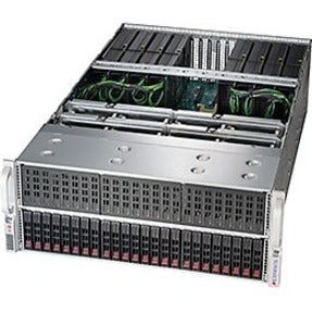 Supermicro SuperServer 4027GR-TR Barebone System - 4U Rack-mountable - Socket R LGA-2011 - 2 x Processor Support - Intel C602 Chip - 1.50 TB DDR3 SDRAM DDR3-1866/PC3-14900 Maximum RAM Support - 24 Total Memory Slots - Serial ATA/600 RAID Supported, Serial