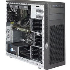 Supermicro SuperServer 5039AD-I Barebone System - Mid-tower - Socket R4 LGA-2066 - 1 x Processor Support - Intel X299 Chip - 128 GB DDR4 SDRAM DDR4-2666/PC4-21300 Maximum RAM Support - 8 Total Memory Slots - Serial ATA/600 RAID Supported Controller - ASPE