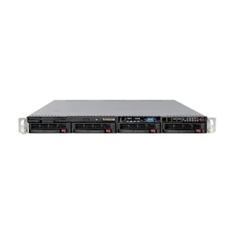 Supermicro SuperServer 6016T-MTHF Barebone System - 1U Rack-mountable - Socket B LGA-1366 - 2 x Processor Support - Intel 5500 Chip - 48 GB DDR3 SDRAM DDR3-1333/PC3-10600 Maximum RAM Support - 12 Total Memory Slots - Serial ATA/300 RAID Supported Controll