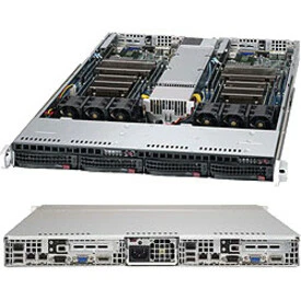 Supermicro SuperServer 6017R-MTLF Barebone System - 1U Rack-mountable - Socket R LGA-2011 - 2 x Processor Support - Intel C602J Chip - 512 GB DDR3 SDRAM DDR3-1866/PC3-15000 Maximum RAM Support - 8 Total Memory Slots - Serial ATA/600 RAID Supported, Serial