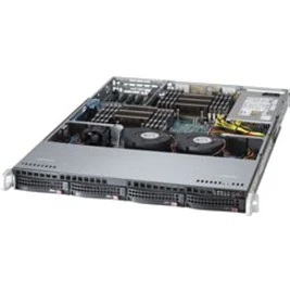 Supermicro SuperServer 6017R-TDF+ Barebone System - 1U Rack-mountable - Socket R LGA-2011 - 2 x Processor Support - Intel C602J Chip - 1 TB DDR3 SDRAM DDR3-1866/PC3-14900 Maximum RAM Support - 16 Total Memory Slots - Serial ATA/600 RAID Supported Controll