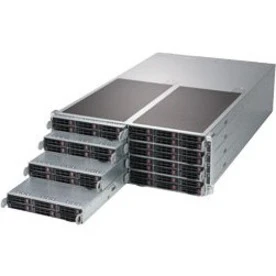 Supermicro SuperServer F619P2-RTN Barebone System - 4U Rack-mountable - Socket P LGA-3647 - 2 x Processor Support - Intel C621 Chip - 1.50 TB DDR4 SDRAM DDR4-2666/PC4-21300 Maximum RAM Support - 12 Total Memory Slots - Serial ATA/600 RAID Supported Contro