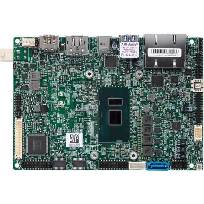 Supermicro X11SSN-L-WOHS Desktop Motherboard - Socket BGA-1356 - 3.5" SBC - Intel Core i3 i3-7100U - 32 GB DDR4 SDRAM Maximum RAM - SoDIMM - 2 x Memory Slots - Gigabit Ethernet - HDMI - DisplayPort - 1 x SATA Interfaces