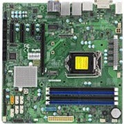 Supermicro X11SSQ Server Motherboard - Intel Q170 Chipset - Socket H4 LGA-1151 - Micro ATX - 64 GB DDR4 SDRAM Maximum RAM - DIMM, UDIMM - 4 x Memory Slots - Gigabit Ethernet - HDMI - DisplayPort - 6 x SATA Interfaces