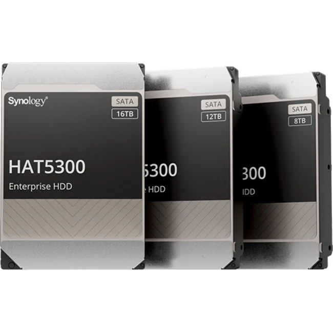Synology HAT5300-16T 16 TB Hard Drive - 3.5" Internal - SATA (SATA/600) - Server, Storage System Device Supported - 7200rpm - 550 TB TBW