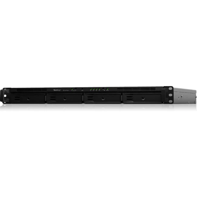 Synology RackStation RS1619xs+ SAN/NAS Storage System - Intel Xeon D-1527 Quad-core (4 Core) 2.20 GHz - 4 x HDD Supported - 4 x SSD Supported - 8 GB RAM DDR4 SDRAM - Serial ATA Controller - RAID Supported - 4 x Total Bays - 4 x 2.5"/3.5" Bay - 1 x Total S