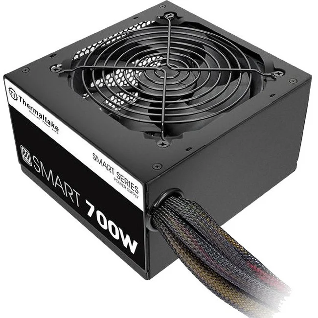 Thermaltake Smart SP-700AH2NKW ATX12V & EPS12V Power Supply - Internal - 120 V AC, 230 V AC Input - 3.3 V DC, 5 V DC, 12 V DC, -12 V DC Output - 700 W - 1 +12V Rails - 1 Fan(s) - 87% Efficiency