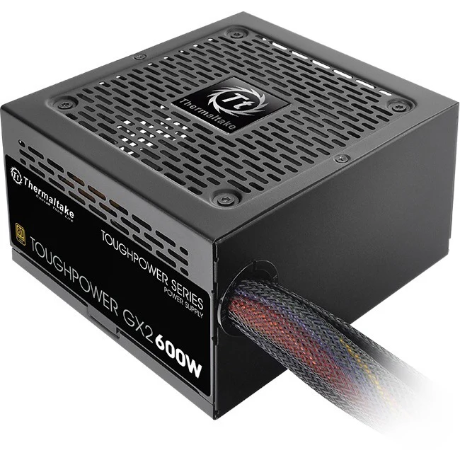 Thermaltake Toughpower GX2 SP-600AH2NCG 600W Power Supply - Internal - 120 V AC, 230 V AC Input - 3.3 V, 5 V, 12 V Output - 600 W - 1 +12V Rails - 1 Fan(s) - ATI CrossFire Supported - NVIDIA SLI Supported