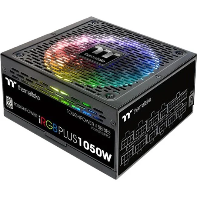 Thermaltake Toughpower TPI-1050DH3FCP Power Supply - Internal - 120 V AC, 230 V AC Input - 3.3 V DC, 5 V DC, 12 V DC Output - 1050 W - 1 +12V Rails - 1 Fan(s) - ATI CrossFire Supported - NVIDIA SLI Supported - 94% Efficiency