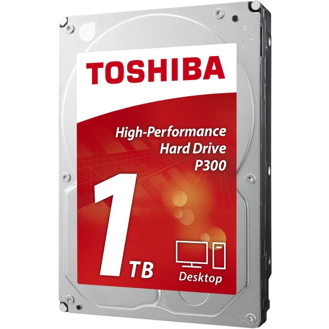 Toshiba P300 1 TB Hard Drive - 3.5" Internal - SATA (SATA/600) - 7200rpm - Bulk