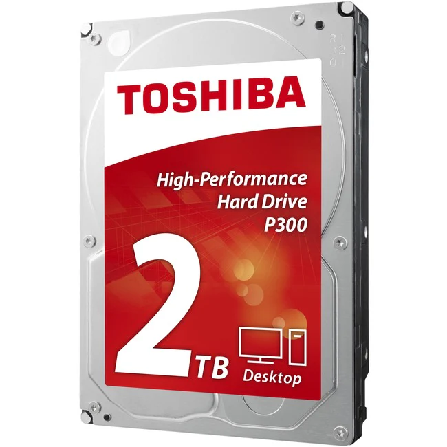 Toshiba P300 2 TB Hard Drive - 3.5" Internal - SATA (SATA/600) - 7200rpm - Bulk