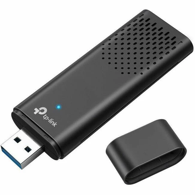 TP-Link Archer TX20U Plus AX1800 IEEE 802.11 a/b/g/n/ac/ax Dual Band Wi-Fi Adapter for Desktop Computer - USB 3.0 - 2.40 GHz ISM - 5 GHz UNII - Desktop