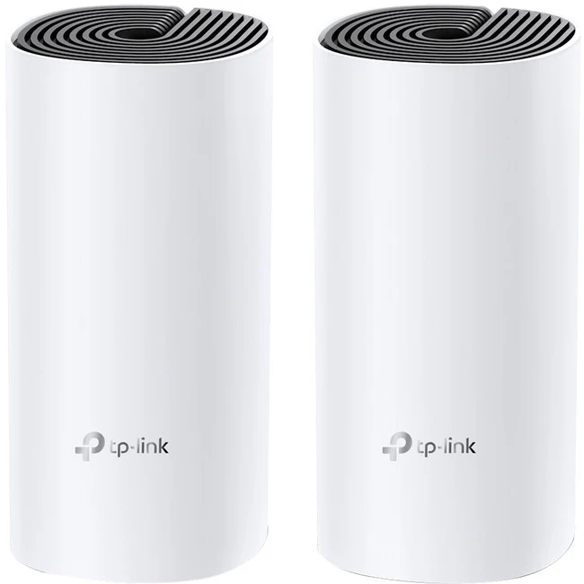 TP-Link Deco M4 IEEE 802.11ac 1.17 Gbit/s Wireless Access Point - 2.40 GHz, 5 GHz - MIMO Technology - 2 x Network (RJ-45) - Bluetooth 4.2 - Desktop - 2 Pack