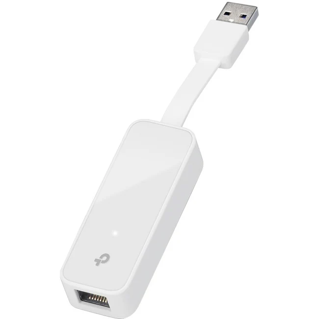 TP-Link UE300 - Foldable USB 3.0 to 10/100/1000 Gigabit Ethernet LAN Network Adapter - Support Windows 10/8.1/8/7/Vista/XP for Desktop/Laptop/Apple MacBook/Linux