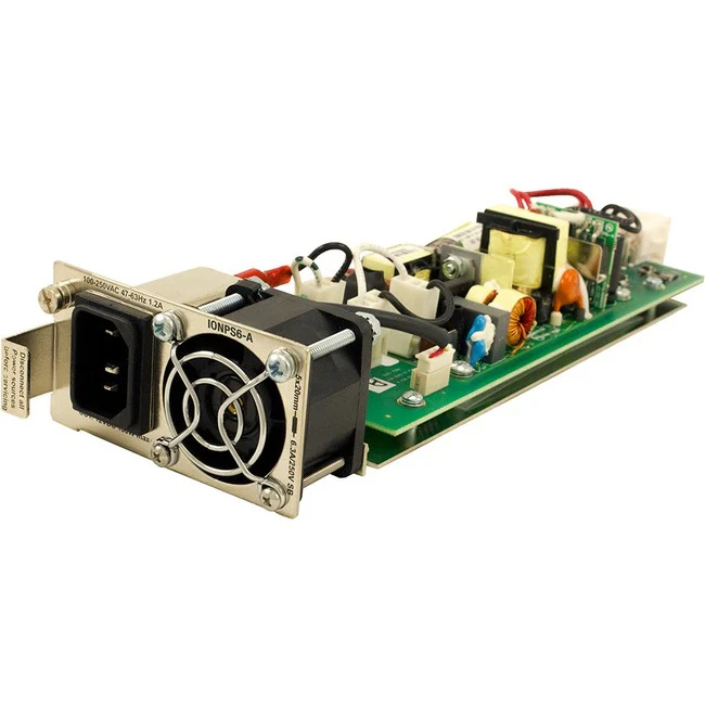 Transition Networks AC Power Supply Module for the ION 6-Slot Chassis - 120 V AC, 230 V AC