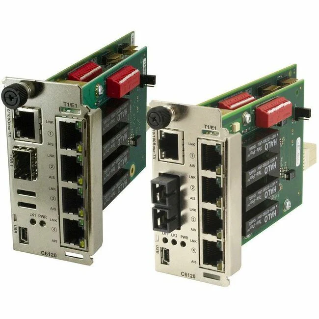Transition Networks ION C6120-1014 Transceiver/Media Converter - 1 x Network (RJ-45) - 1 x SC Ports - Single-mode - 1310 nm Fiber - Fast Ethernet - 10/100Base-TX, T1/E1/J1 - 100 Mbit/s - 12.43 Mile - TAA Compliant