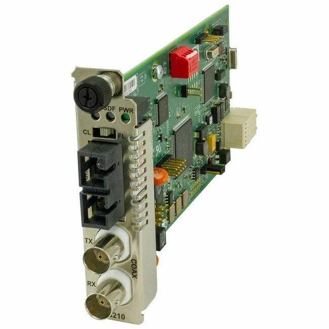 Transition Networks ION C6210-3014 Transceiver/Media Converter - 1 x SC Ports - Single-mode - 1310 nm Fiber - T3/E3 - 12.43 Mile - TAA Compliant