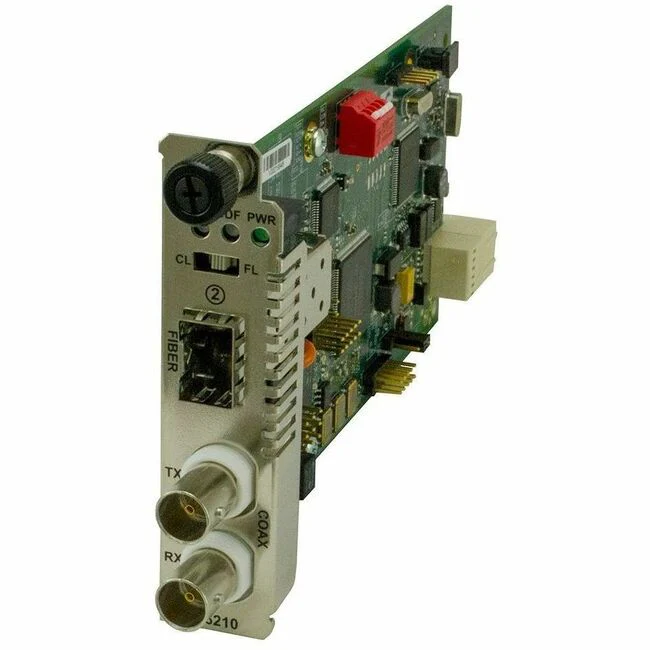 Transition Networks ION DS3 - T3/E3 Network Interface Device Module - Fast Ethernet - T3/E3, 100Base-X/OC-3 - 1 x Expansion Slots - SFP - 1 x SFP Slots - Plug-in Module