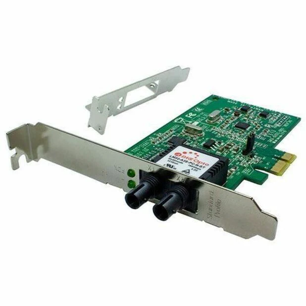 Transition Networks PCIe Fast Ethernet Fiber Network Interface Cards 100Base-FX - PCI Express 1.1 - Optical Fiber - Multi-mode - 100Base-FX - Plug-in Card - TAA Compliant