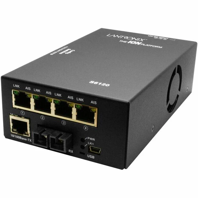 Transition Networks S6120-1014 Transceiver/Media Converter - 1 x Network (RJ-45) - 1 x SC Ports - Single-mode - 1310 nm Fiber - Fast Ethernet - 10/100Base-TX, T1/E1/J1 - 100 Mbit/s - 12.43 Mile - Power Supply - Wall Mountable, Standalone - TAA Compliant