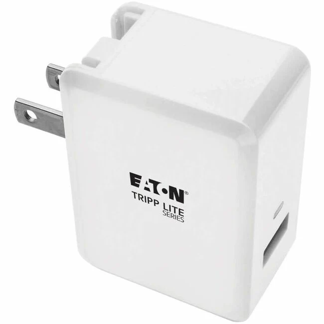 Tripp Lite by Eaton 1-Port USB Wall/Travel Charger with Quick Charge 3.0 - Class A 5/9/12V DC Out 18W - 18 W Output Power - 120 V AC, 230 V AC Input Voltage - 3.6 V DC, 6.5 V DC, 9 V DC, 12 V DC, 5 V DC, 6 V DC Output Voltage - 3 A Output Current - USB
