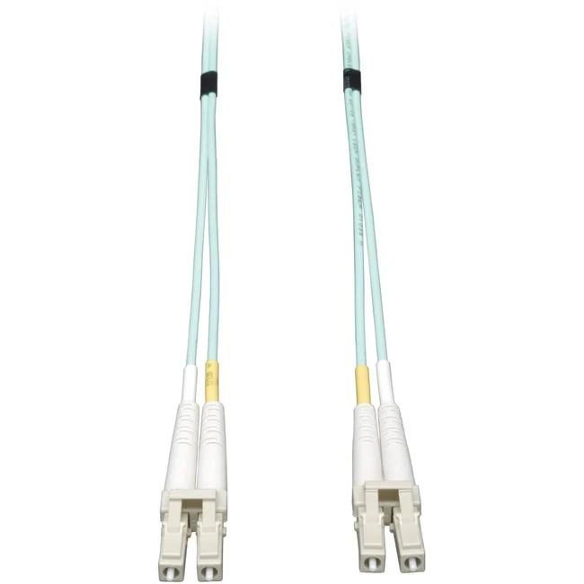 Tripp Lite by Eaton 10M (33-ft.) 10Gb Duplex MMF 50/125 OM3 LSZH Patch Cable, (LC/LC) - Aqua
