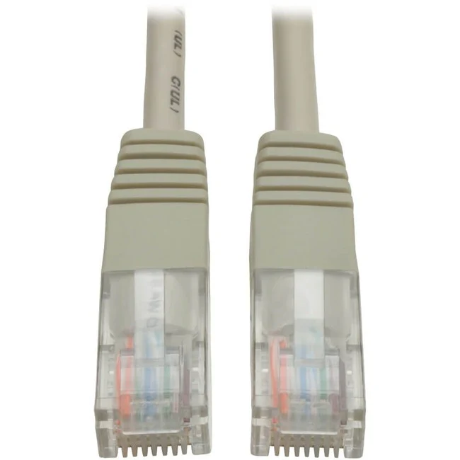 Tripp Lite by Eaton 12-ft. Cat5e 350MHz Molded Cable (RJ45 M/M) - Gray