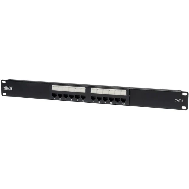 Tripp Lite by Eaton 12-Port Cat6 Patch Panel