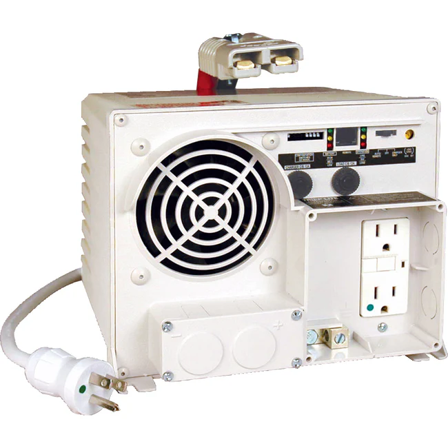 Tripp Lite by Eaton 1250W 12VDC PowerVerter Ambulance/EMS Inverter/Charger with 2 Hospital Grade Outlets - Input Voltage: 12 V DC, 120 V AC - Output Voltage: 120 V AC - Continuous Power: 1.25 kW"