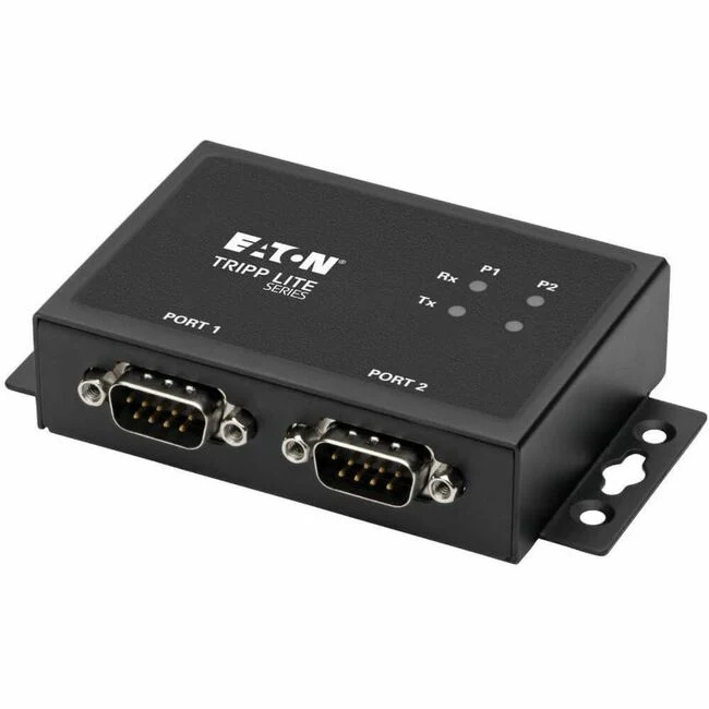 Tripp Lite by Eaton 2-Port RS-422/RS-485 USB to Serial FTDI Adapter with COM Retention (USB-B to DB9 F/M) - External - USB Type B - Linux, Mac, PC - 2 x Number of Serial Ports External