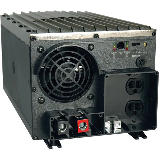 Tripp Lite by Eaton 2000W PowerVerter Plus Industrial-Strength Inverter with 2 Outlets - Input Voltage: 12 V DC - Output Voltage: 120 V AC - Continuous Power: 2 kW
