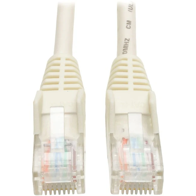 Tripp Lite by Eaton 3-ft. Cat5e 350MHz Snagless Molded Cable (RJ45 M/M) - White