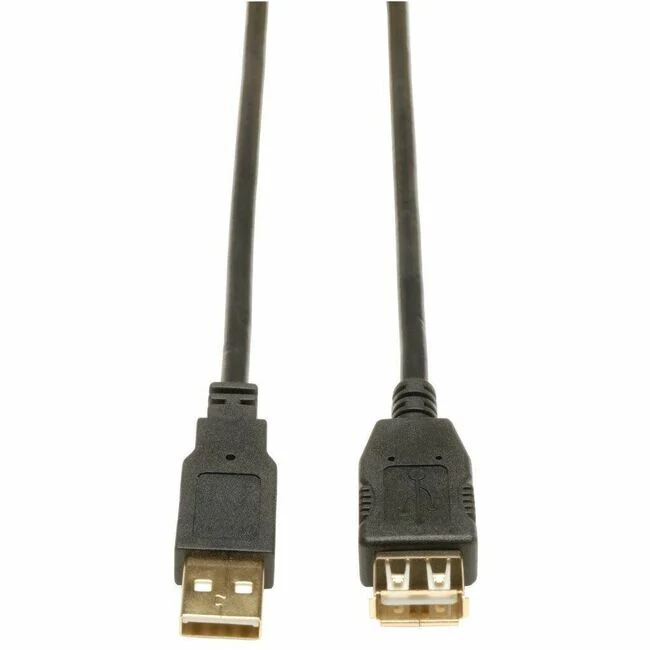 Tripp Lite by Eaton 3-ft. USB 2.0 Gold Extension Cable (USB A M/F)