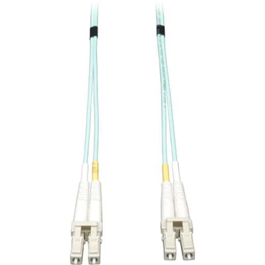 Tripp Lite by Eaton 35M (115-ft.) 10Gb Duplex MMF 50/125 OM3 LSZH Patch Cable (LC/LC) - Aqua