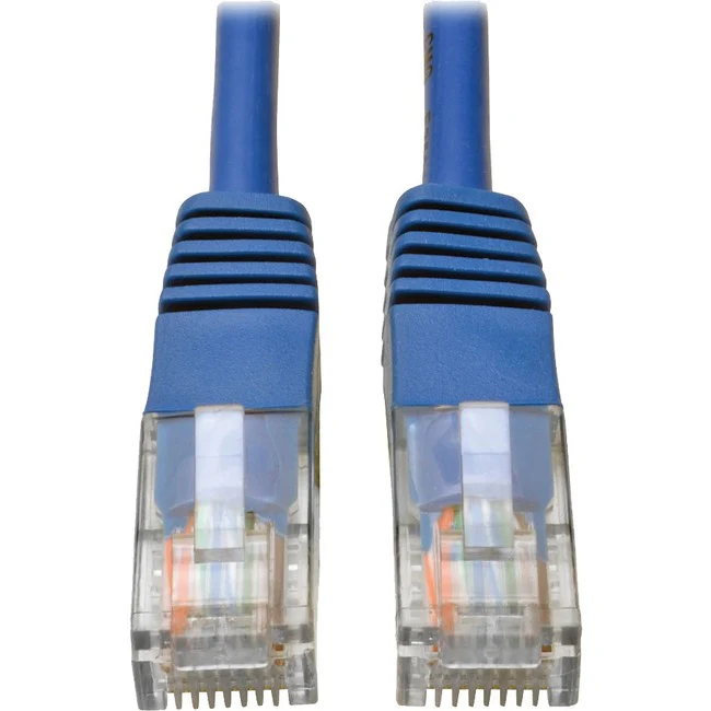 Tripp Lite by Eaton Cat5e 350 MHz Molded UTP Patch Cable (RJ45 M/M), Blue, 75 ft.