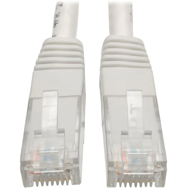 Tripp Lite by Eaton Cat6 Gigabit Molded Patch Cable (RJ45 M/M), White, 15 ft